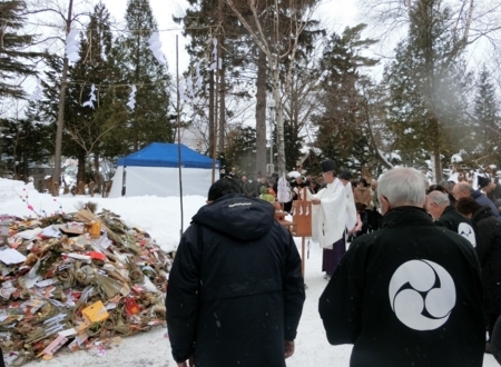 平成30年 西野神社 古神札焼納祭