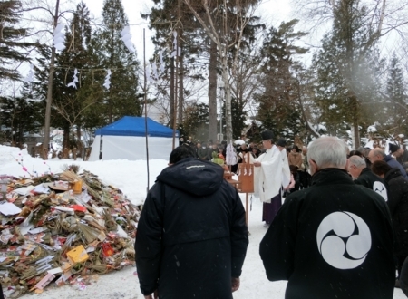 平成30年　西野神社 古神札焼納祭