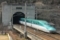 青函トンネルから出る北海道新幹線H5系電車