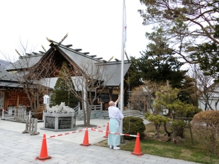 平成30年4月25日 西野神社境内