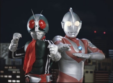 ウルトラマンと仮面ライダー