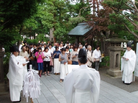 平成30年　西野神社 夏越大祓式