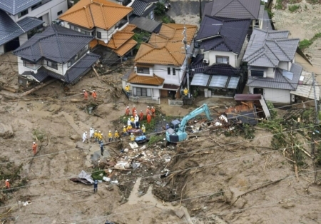 西日本豪雨による被害