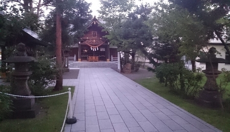 平成30年9月6日 早朝の西野神社