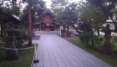 平成30年9月6日　早朝の西野神社