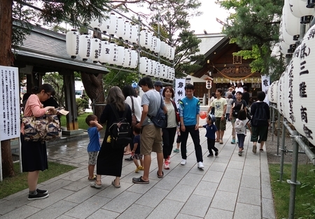 平成30年 西野神社 秋まつり(参道)