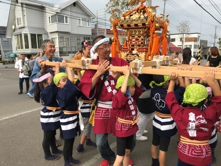 平成30年 西野神社 秋まつり(子供神輿)