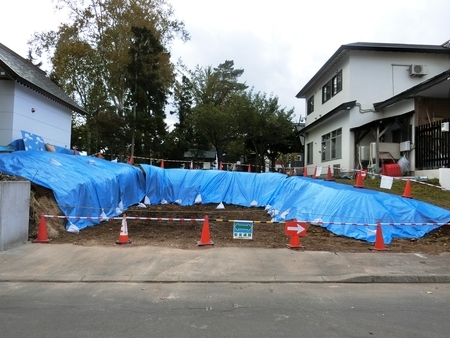 平成30年9〜10月　西野神社神楽殿 解体工事