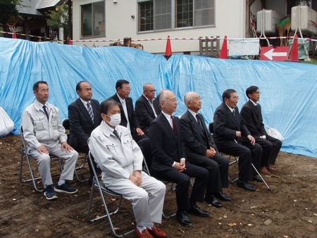 平成30年10月11日　西野神社儀式殿 地鎮祭