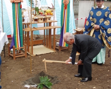 平成30年10月11日 西野神社儀式殿 地鎮祭