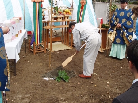 平成30年10月11日 西野神社儀式殿 地鎮祭