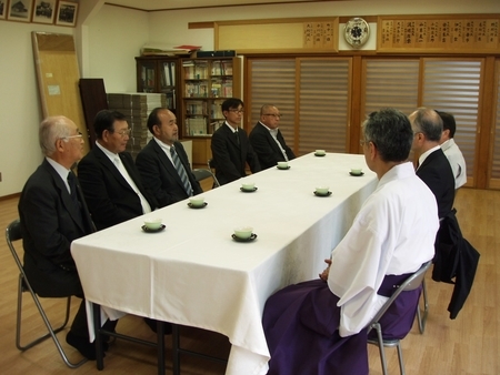 平成30年10月11日　西野神社儀式殿 地鎮祭直会