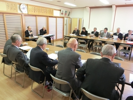 平成30年 西野神社新嘗祭の総代会々議