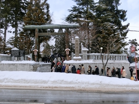 平成31年 西野神社 初詣の様子