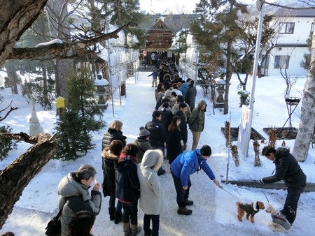 平成31年 西野神社 初詣の様子