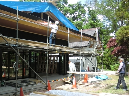 西野神社儀式殿 建築工事