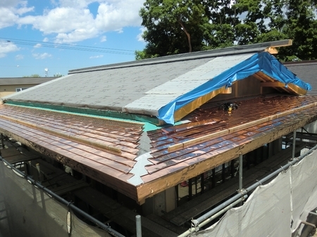 西野神社儀式殿 建築工事