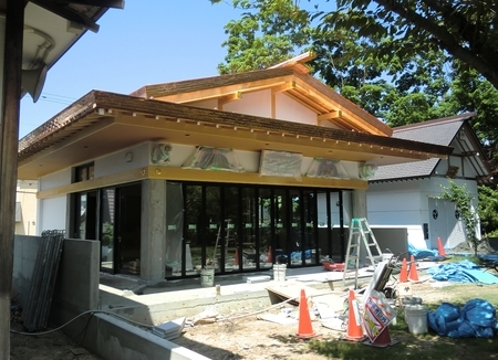 西野神社儀式殿 建築工事