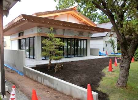 西野神社儀式殿 建築工事