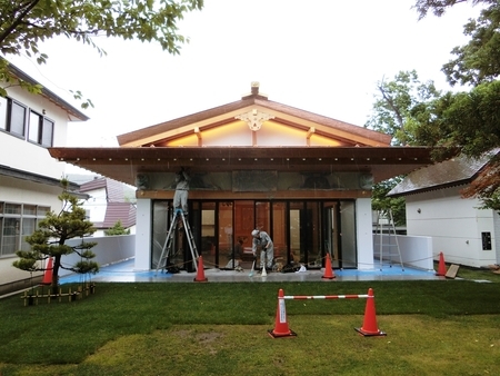 西野神社儀式殿 建築工事