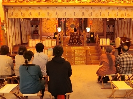 西野神社での御祈祷