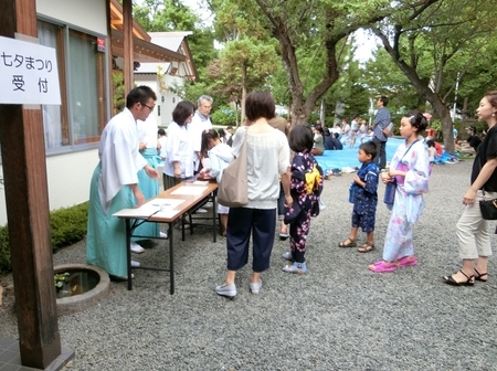 令和元年8月 西野神社 七夕まつり