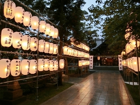 令和元年 西野神社秋まつり（奉納提灯）