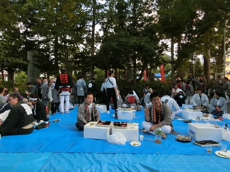 令和元年 西野神社秋まつり（神輿渡御直会）