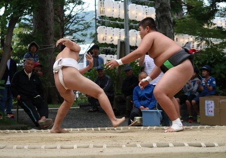 令和元年 西野神社秋まつり（中学生相撲）