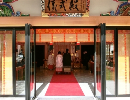 令和元年10月6日の神前結婚式(西野神社)