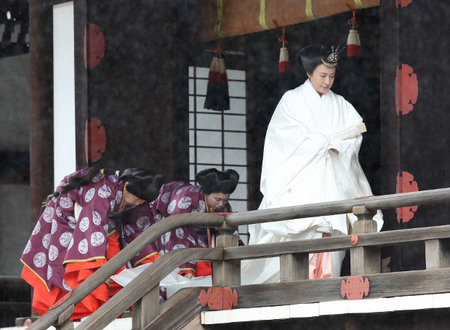 令和元年 即位礼当日賢所大前の儀