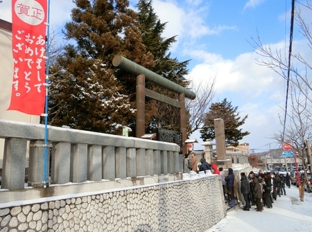 令和2年 西野神社 三が日境内の様子