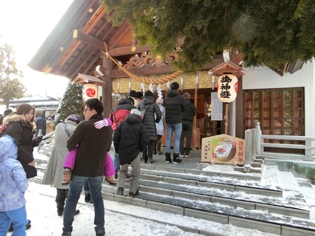 令和2年 西野神社 三が日境内の様子