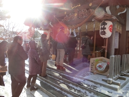 令和２年 西野神社 三が日境内の様子