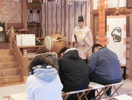 令和２年１月　西野神社 新年祈祷