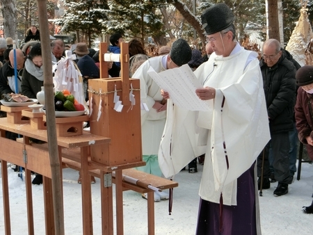 令和2年 西野神社 古神札焼納祭