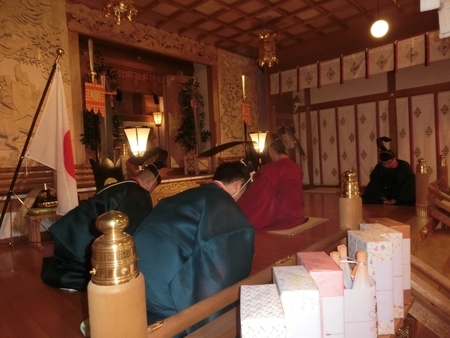 令和2年4月 春季例祭・新型コロナウイルス感染症流行鎮静祈願祭