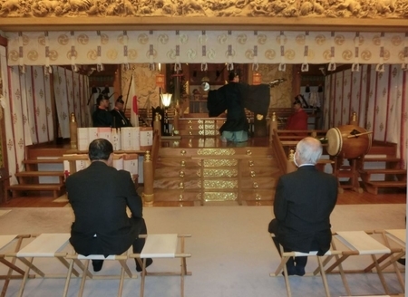 令和2年4月 春季例祭・新型コロナウイルス感染症流行鎮静祈願祭