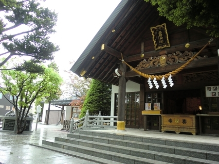 令和2年5月下旬 西野神社拝殿