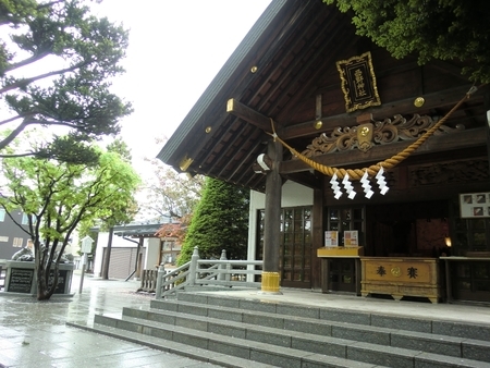 令和2年5月下旬　西野神社拝殿