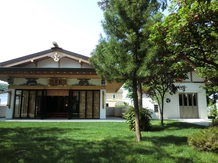 西野神社 儀式殿と神輿殿