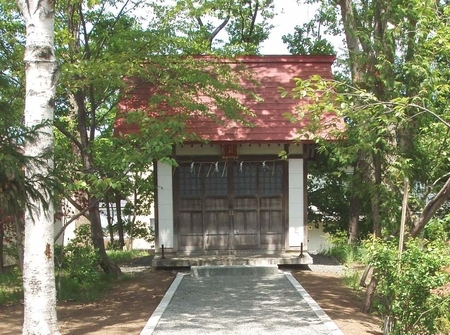 西野神社 旧神輿殿(解体済)