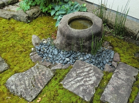 西野神社　中庭（令和2年6月）