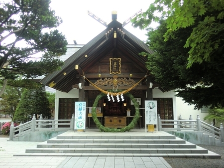 令和2年　西野神社夏越大祓「茅の輪」