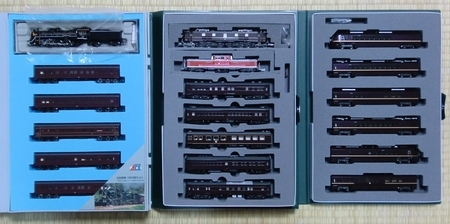 Nゲージ お召列車 3編成