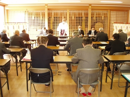 令和2年11月23日　西野神社 総代会