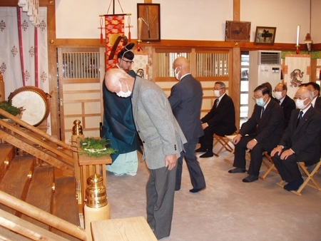 令和2年11月　西野神社 新嘗祭