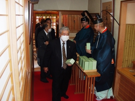 令和2年11月　西野神社 新嘗祭