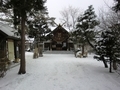 令和2年12月19日の西野神社境内