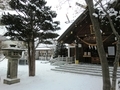 令和2年12月19日の西野神社境内